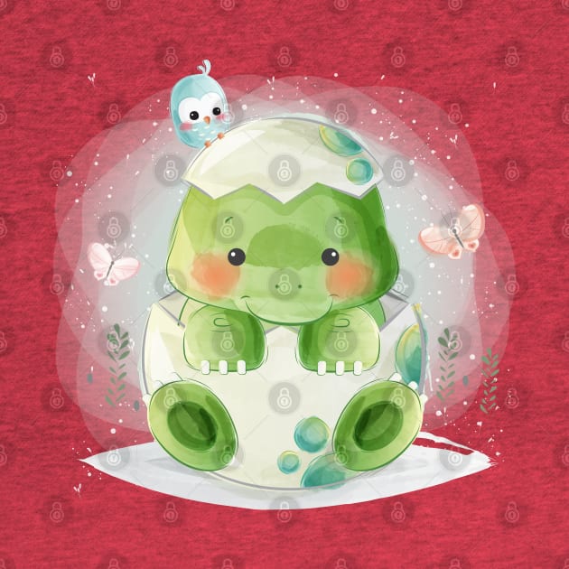 baby dino egg by Mako Design 